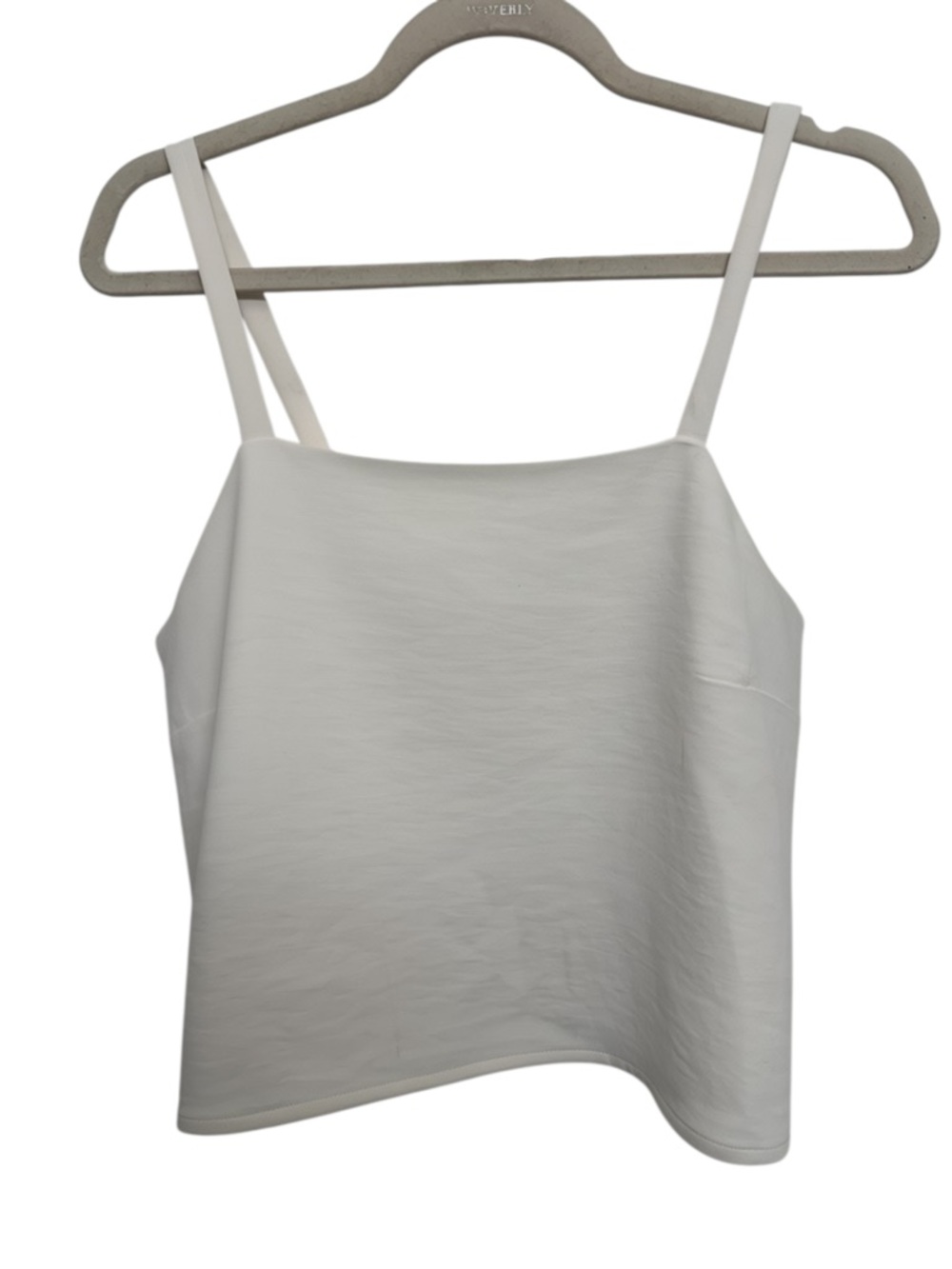 NWT Autres Filles Cream Ivory Spaghetti Strap Crop Cami Top Size S/P Boutique